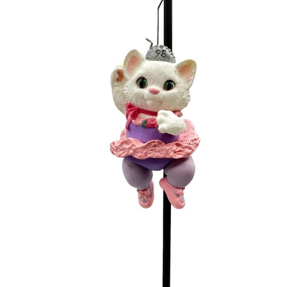 Hallmark Keepsake Future Ballerina Cat Ornament Christmas Holiday Decor Dance - Picture 2 of 8